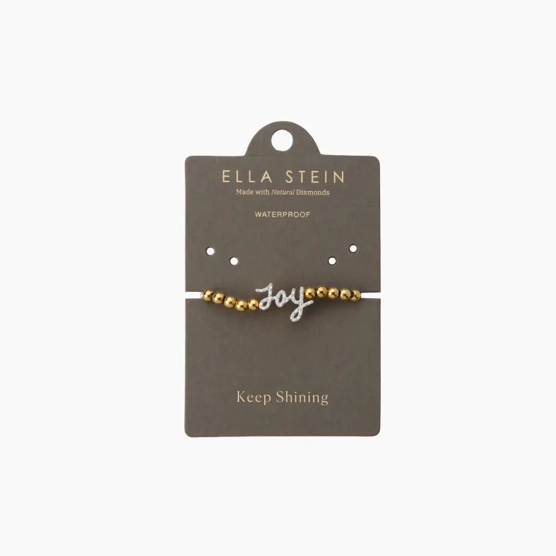 Joy! Beaded Bracelet - Gold