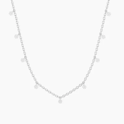 Fun In The Sun Chain Necklace - Silver
