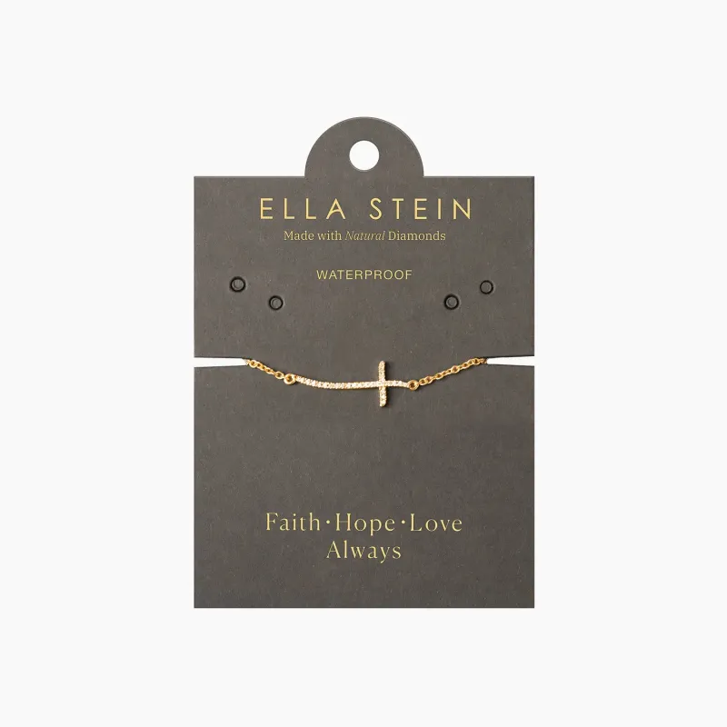 Criss Cross Chain Bracelet - Gold
