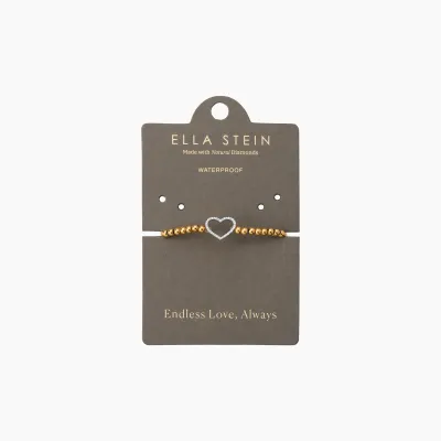 True Love Beaded Bracelet - Gold