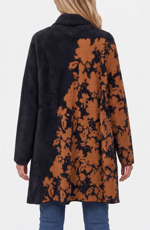 Long Sleeve Open Front Coatigan Sweater