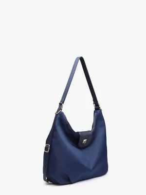 Zahra Nylon Convertible Shoulder-to-Backpack Bag