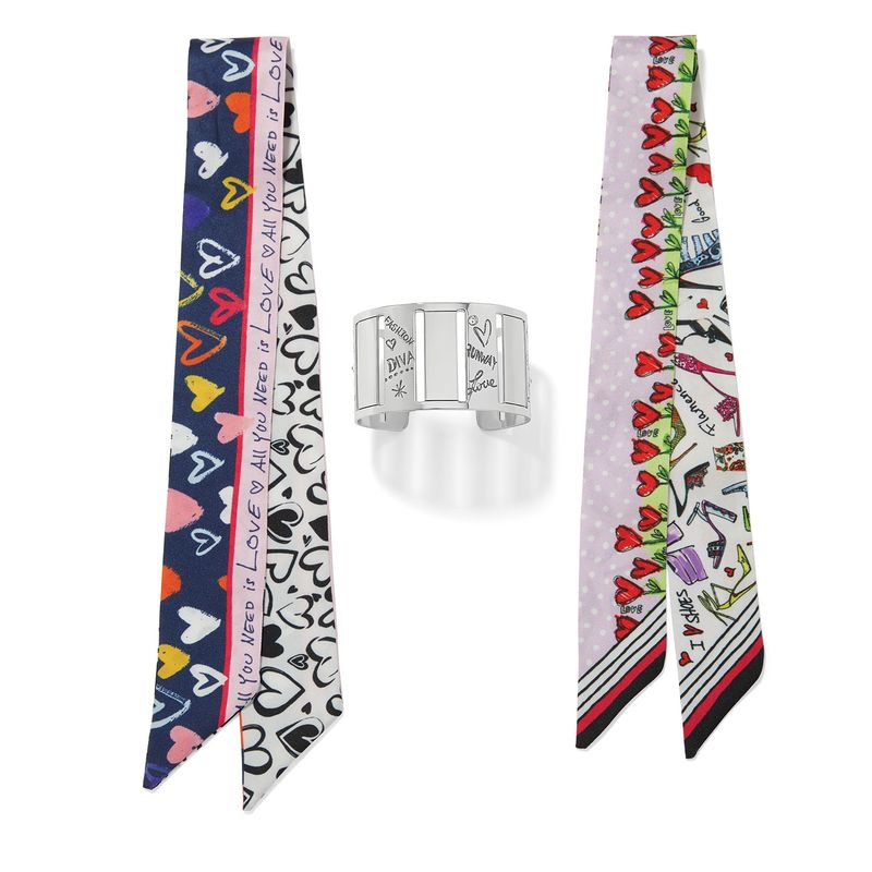 Fashionista Cover Girl Scarf Cuff
