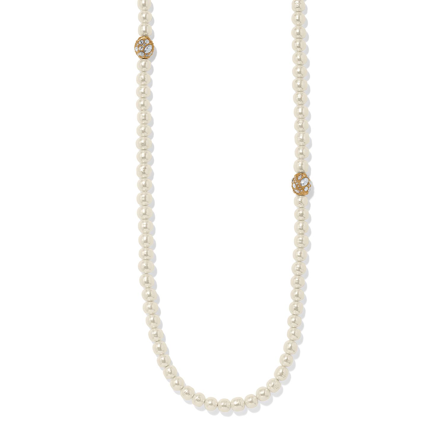 Trust Your Journey Long Pearl Necklace