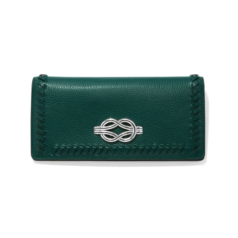 Interlok Harmony Slim Folio Wallet-Jewel Green