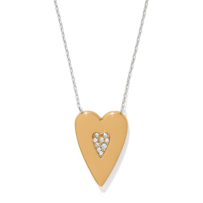 Love Messages Love Finds a Way Reversible Necklace