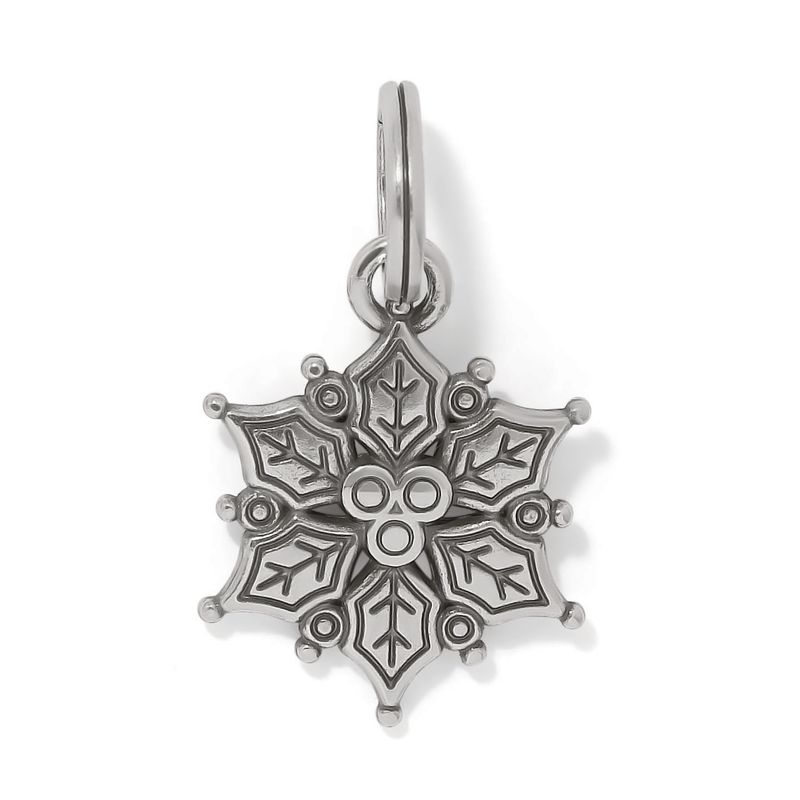 Merry Poinsettia Charm