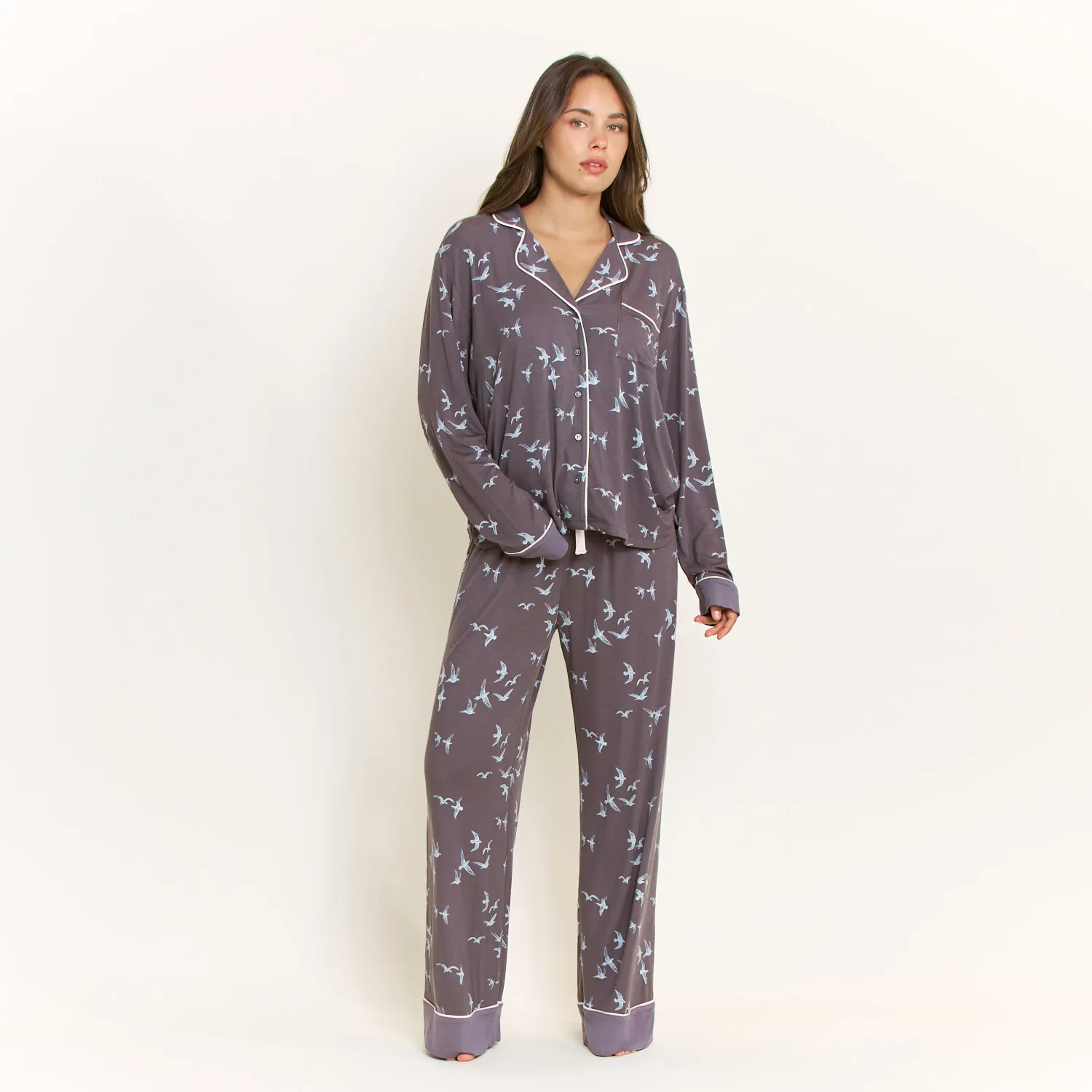 all american long pj set