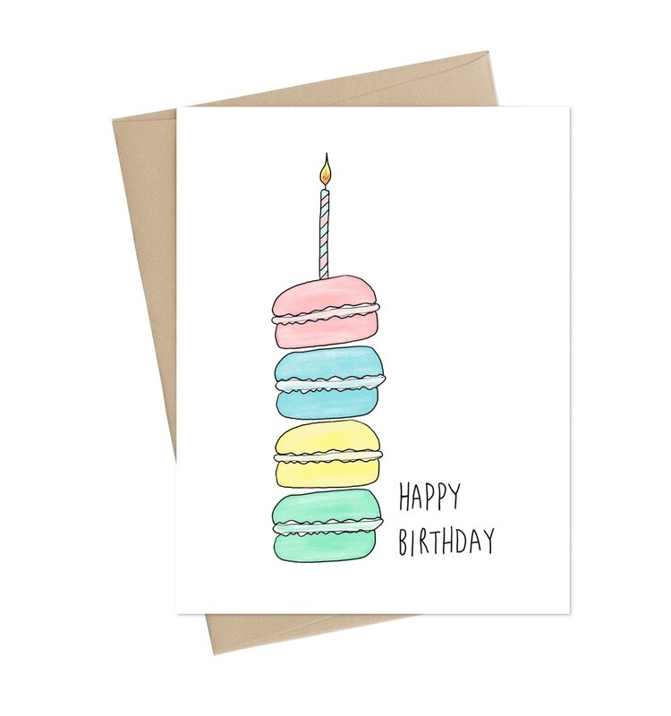 Macaron Happy Birthday