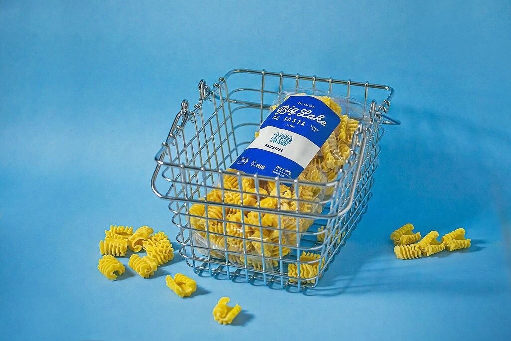 Big Lake Pasta, Shape: radiatore