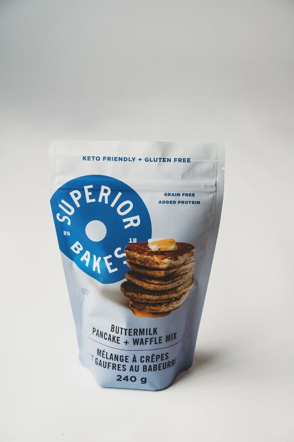 Superior Bakes Pancake Mix, Flavour: keto buttermilk