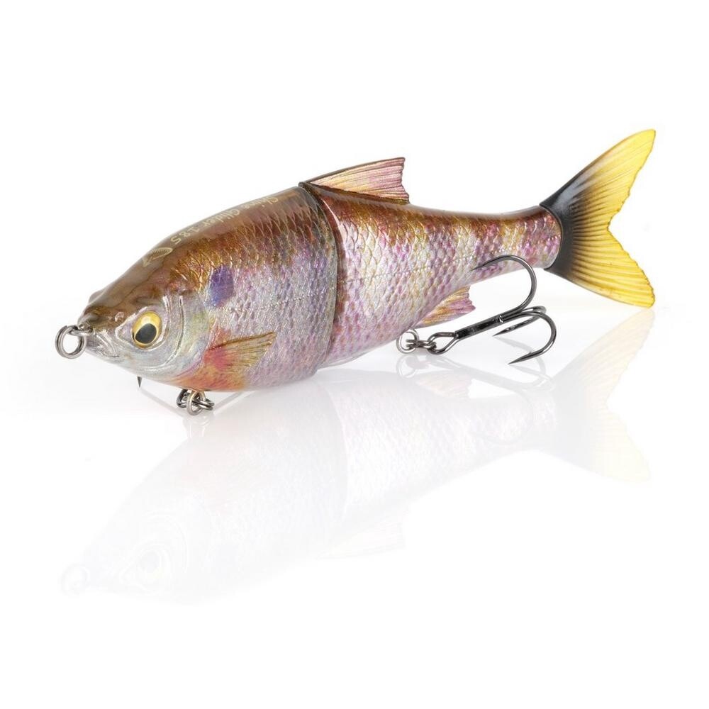 3D Shine Glide: 7.25&quot; (2 1/3oz), Colour: Gold Shad
