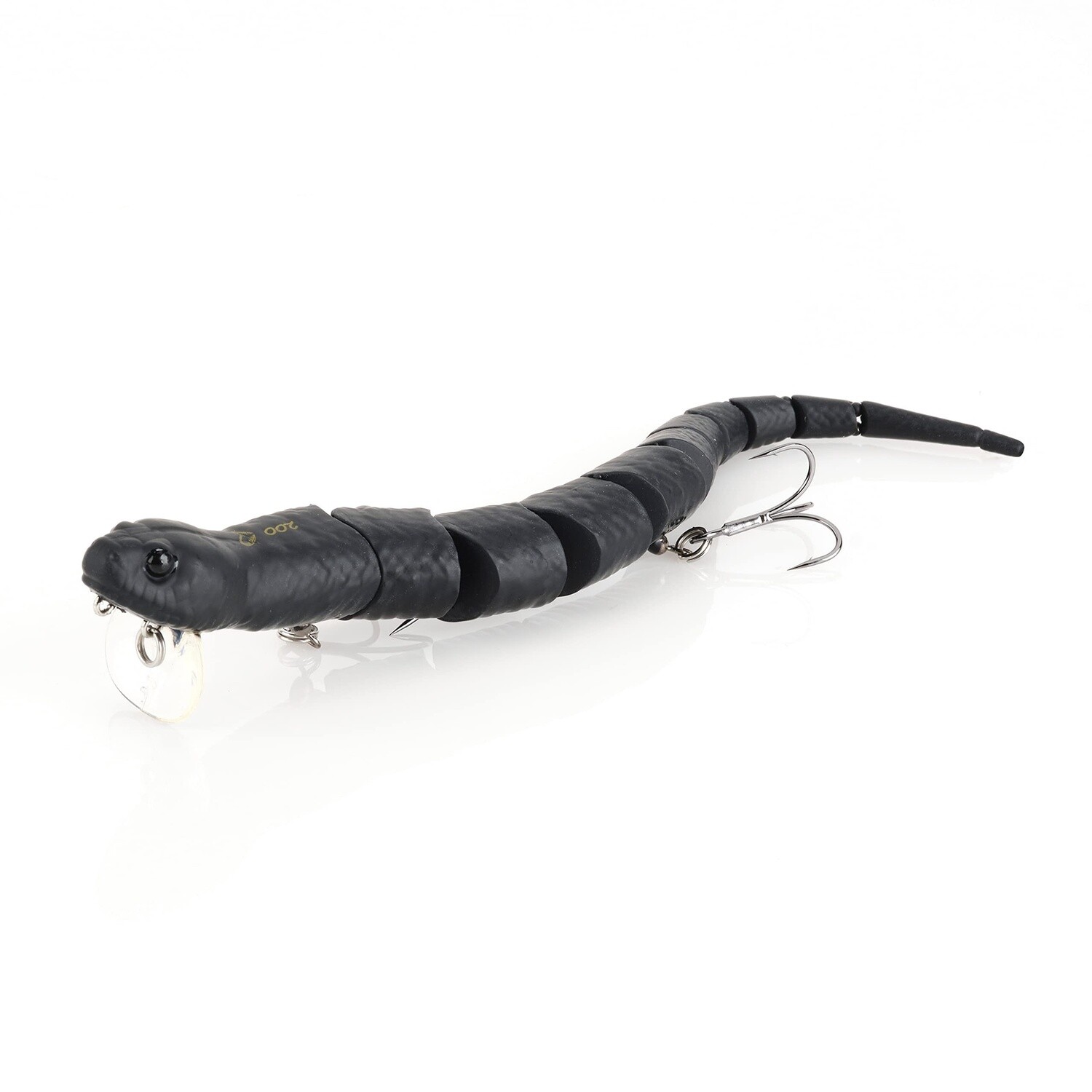3D Wake Snake 8&quot;, Colour: Black