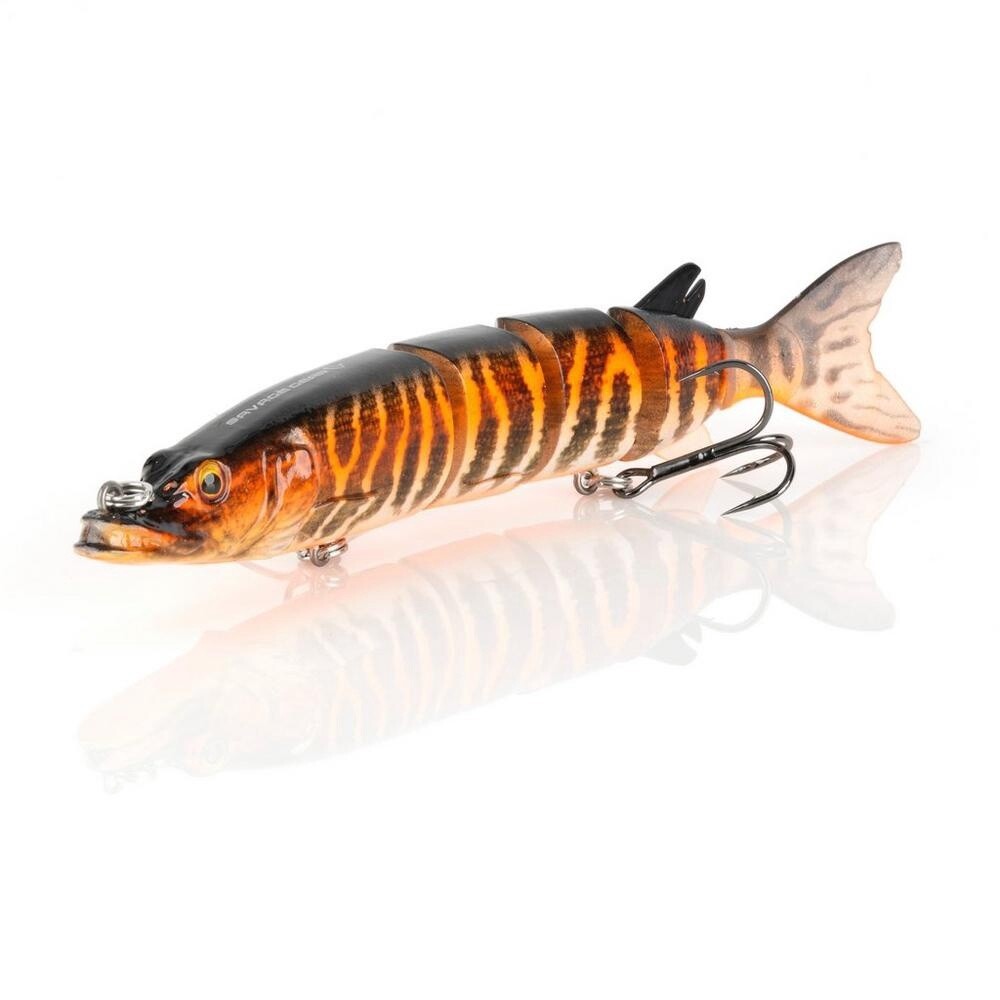 3D Hard Pike: 7- 3/4&quot;, Colour: Black + Orange