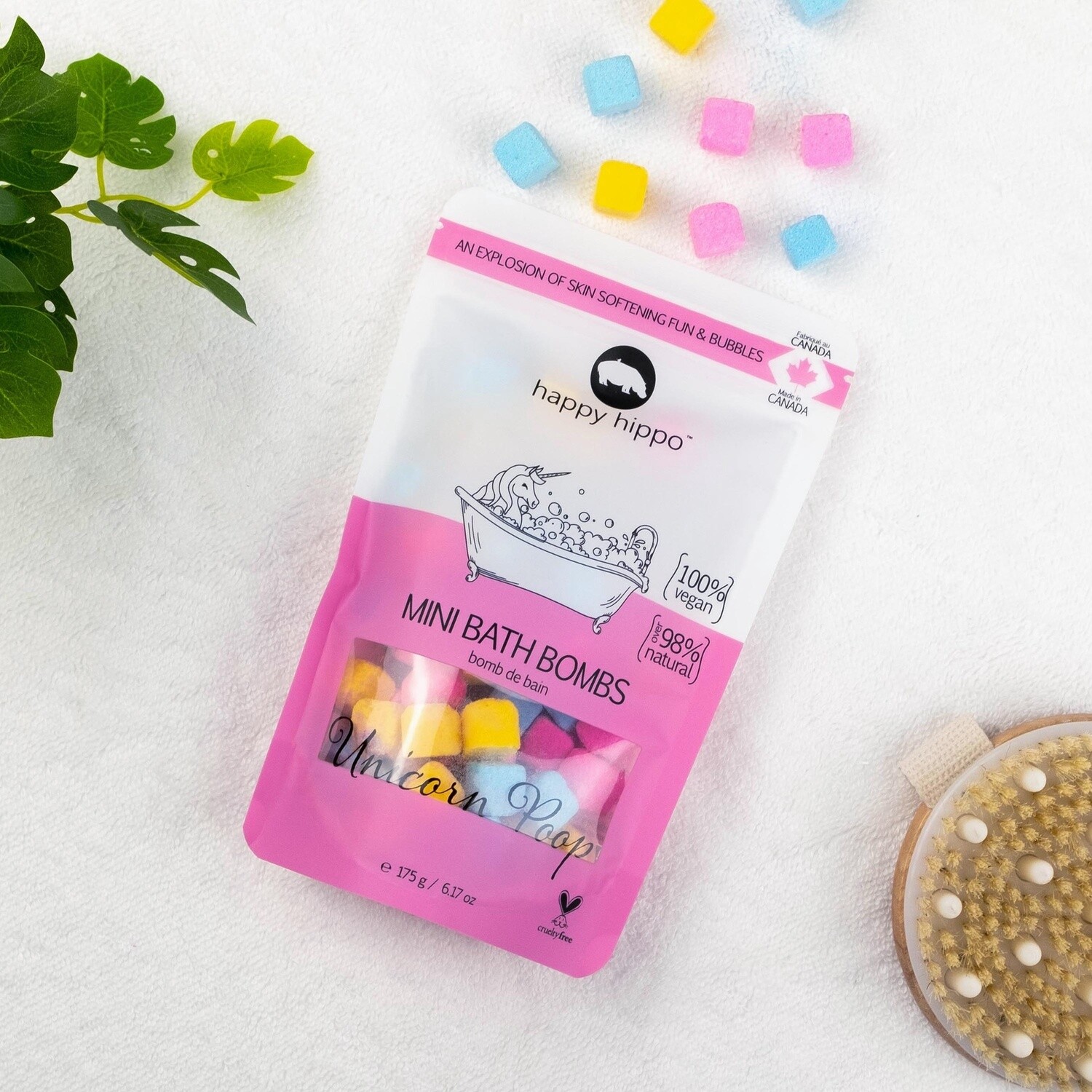 Happy Hippo Mini Bath Bombs- 175g