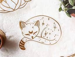 Prismatic Kitty Window Cling