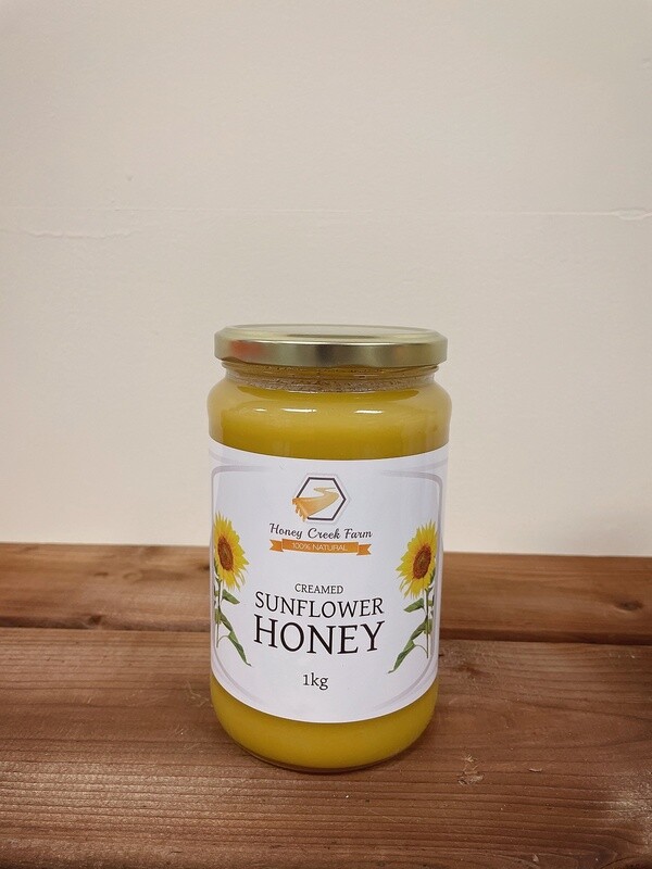 Creamed Sunflower Honey