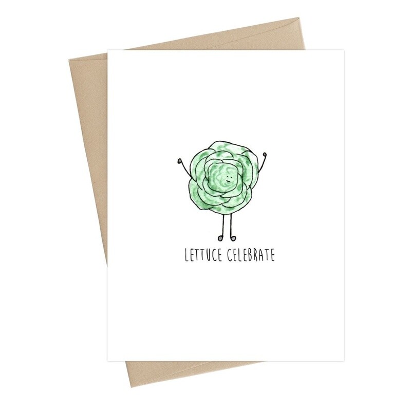 Lettuce Celebrate Card