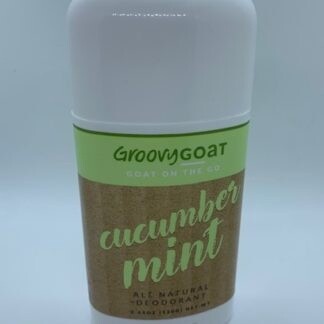 Groovy Goat Deodorant, Scent: cucumber mint