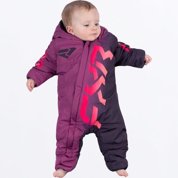 Infant CX Snowsuit, Colour: Wine/Razz-Melon Fade, Size: 0-6