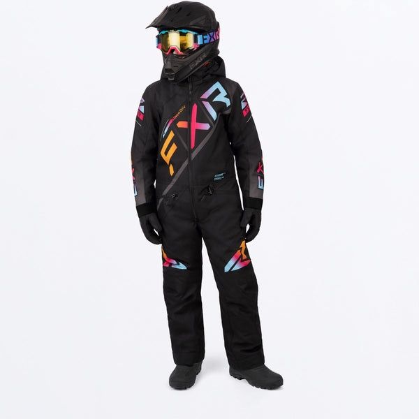 Ch CX Monosuit, Size: 2, Colour: Black/Spectrum