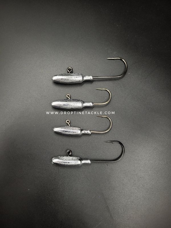 Packaged tube jigs 2pk short shank