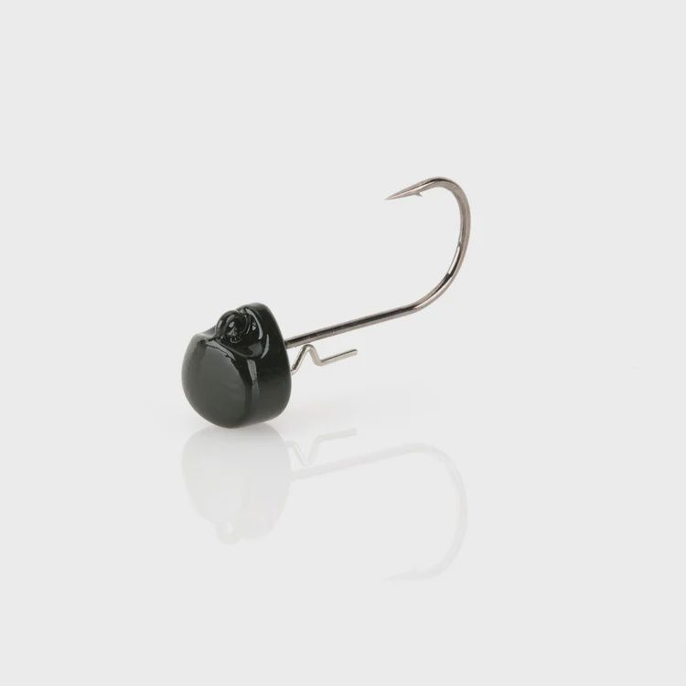 Green Pumpkin- Ned Head Jig Head: 4pack