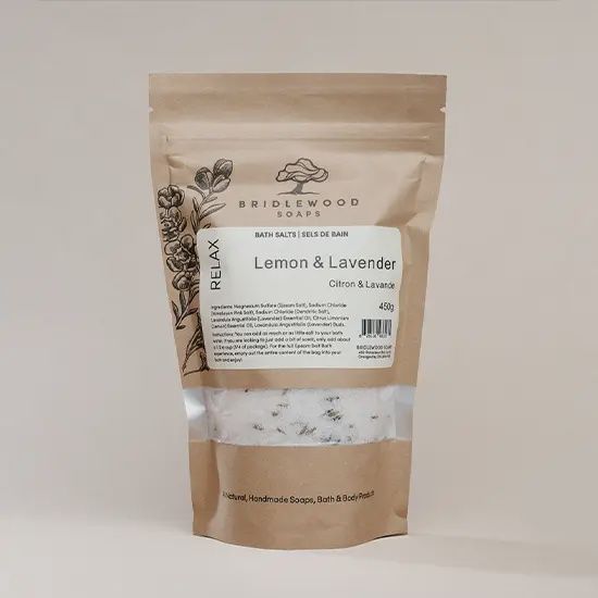 Salt Scrub, Scent: Lemon &amp; Lavender