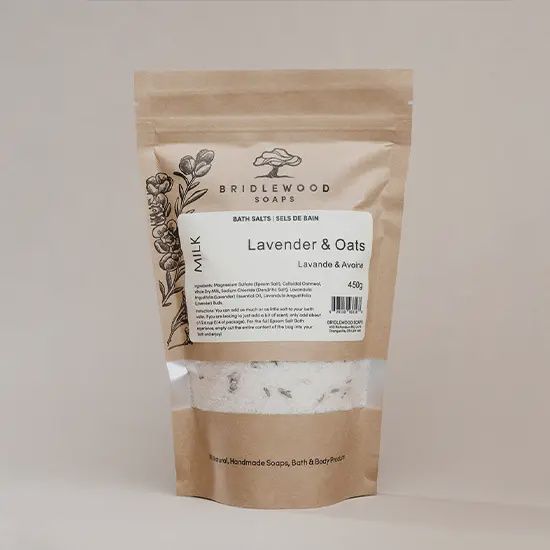 Milk - Lavender Oats Bath Salts