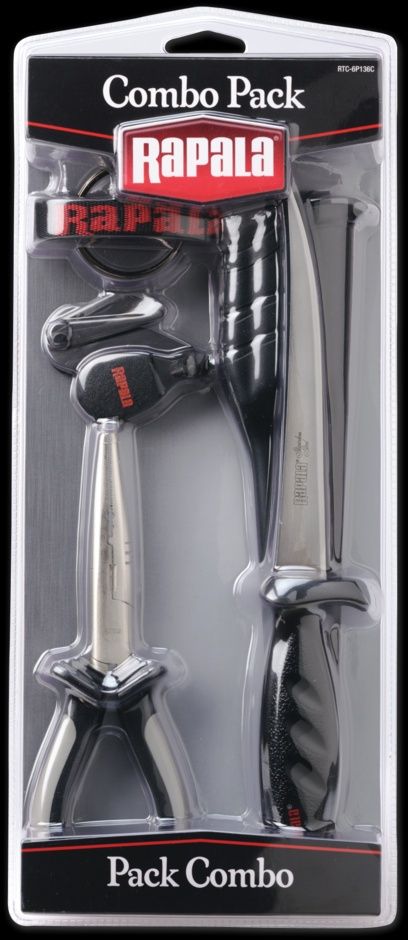 6in Fillet Knife/Pliers/Clippers Combo Pack