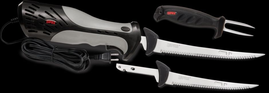 Heavy Duty Electric Fillet Knife w/Fork