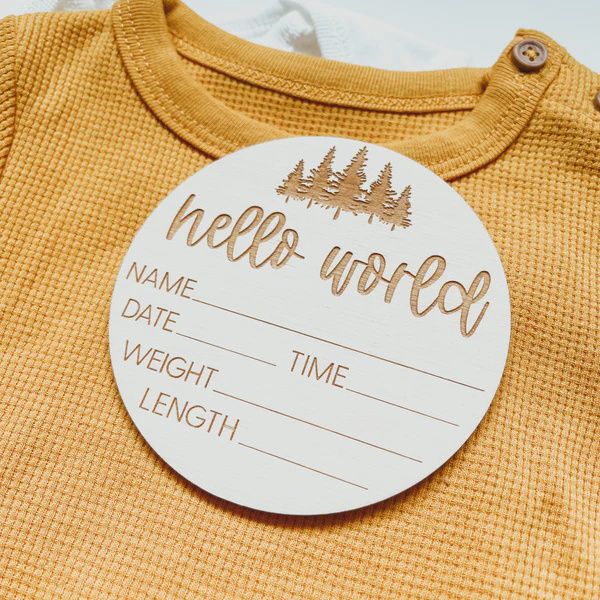 Hello World Sign