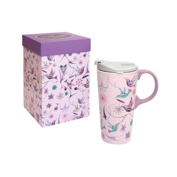 17oz Perfect Mug, Design: Hummingbird by Nicole La Rock