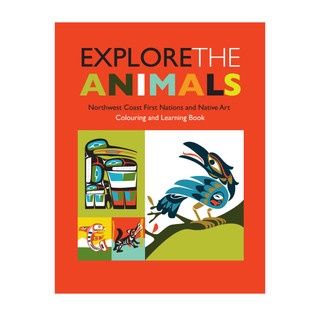 Colouring Book, Design: Explore the Animals