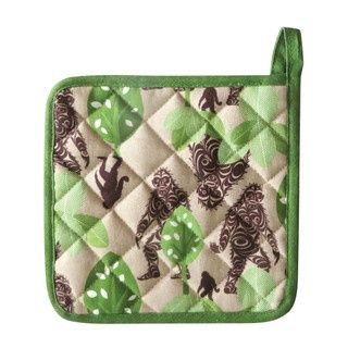 Cotton Potholder, Design: Sasquatch