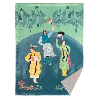 Fleece Blanket, Style: Jingle Dress Dancers