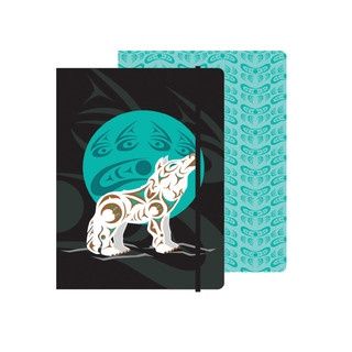 Journal, Design: Howling Wolf by Darrell Thorne