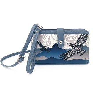 Smartphone Crossbody Bag, Design: Soaring Eagle by Corey Bulpitt