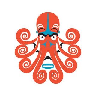 Tattoo, Design: Octopus by Allan Weir