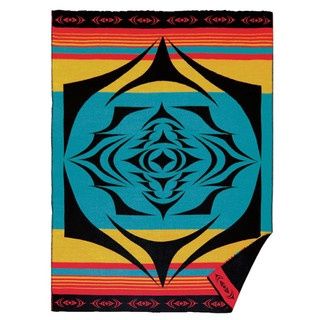 Woven Blanket, Design: Salish Sunset by Simone Diamond