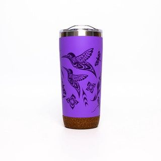 Humming Bird Cork Base Travel Mug 20oz