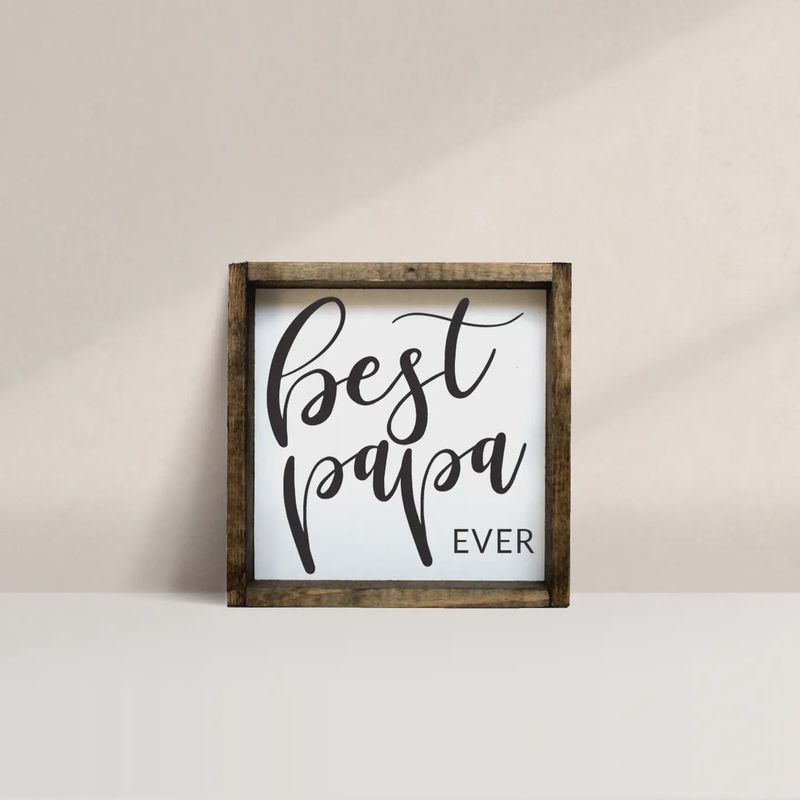 Mini Wood Sign WRD