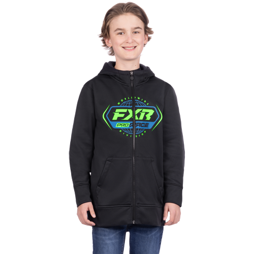 Yth Race Division Tech Zip Hoodie