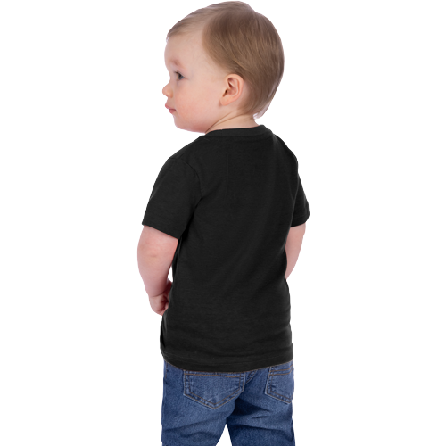 TODDLER EMBLEM PREMIUM T-SHIRT: BLACK DIRTBIKE