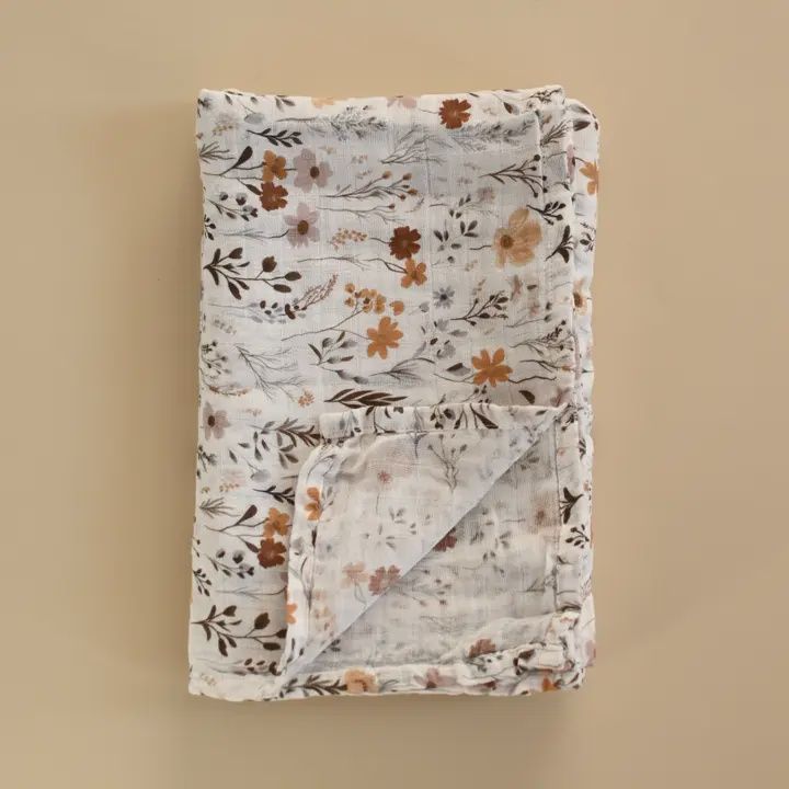 Muslin Swaddle- Wildflowers