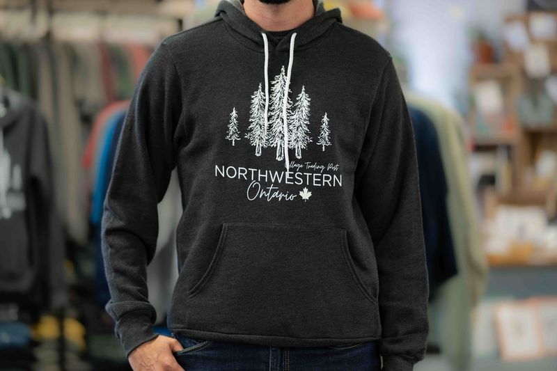 Bella Hood Dark Grey NWO Trees