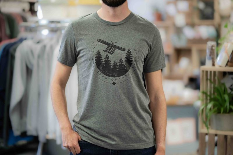 Bella Tee Dark Grey NWO Plane