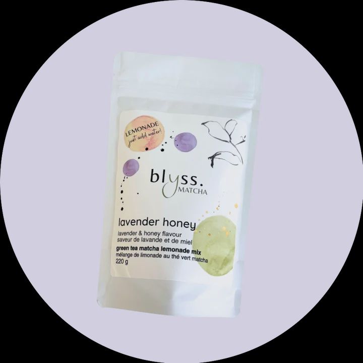 Matcha Lemonade Mix 88g, Flavour: Lavender Honey