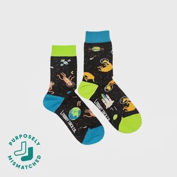 Kid&#39;s Animals with Space Helmets Socks