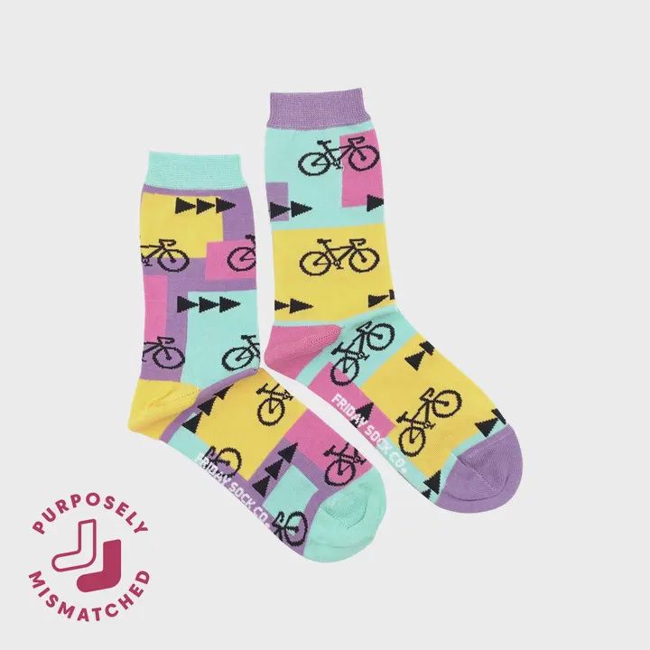 Women&#39;s 80&#39;s Road Bike Socks